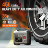 How to Quickly Inflate Your Car Tires with a Portable Air Compressor