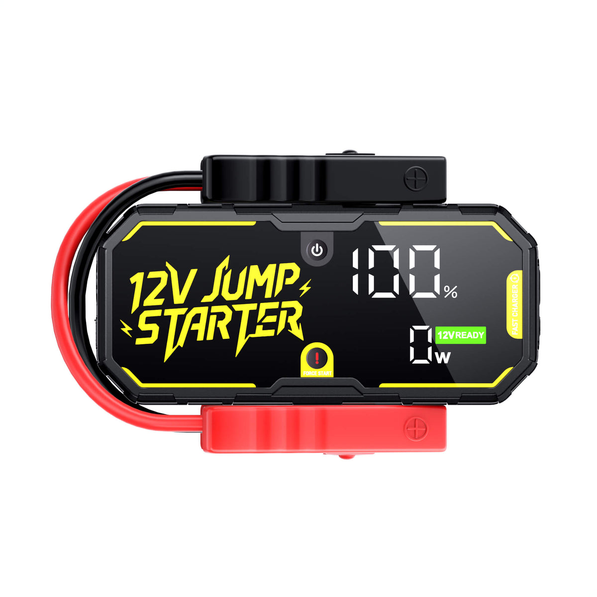 JFEGWO Avviatore di emergenza per auto Alimentatore da 10000 mAh Kit di emergenza per auto portatile Avviatore di emergenza per auto Batteria di richiamo per auto