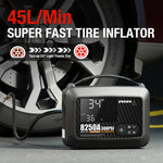 JFEGWO 8250A Super Jump Starter con compressore d'aria