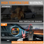 JFEGWO F65 8250A Avviatore di emergenza per batteria auto Tascabile Jumper Box