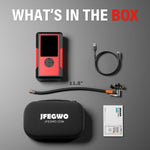 Gonfiatore ad aria portatile JFEGWO, rosso