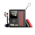 JFEGWO CS02-PRO 8250A Avviatore di emergenza per batteria auto con compressore d'aria