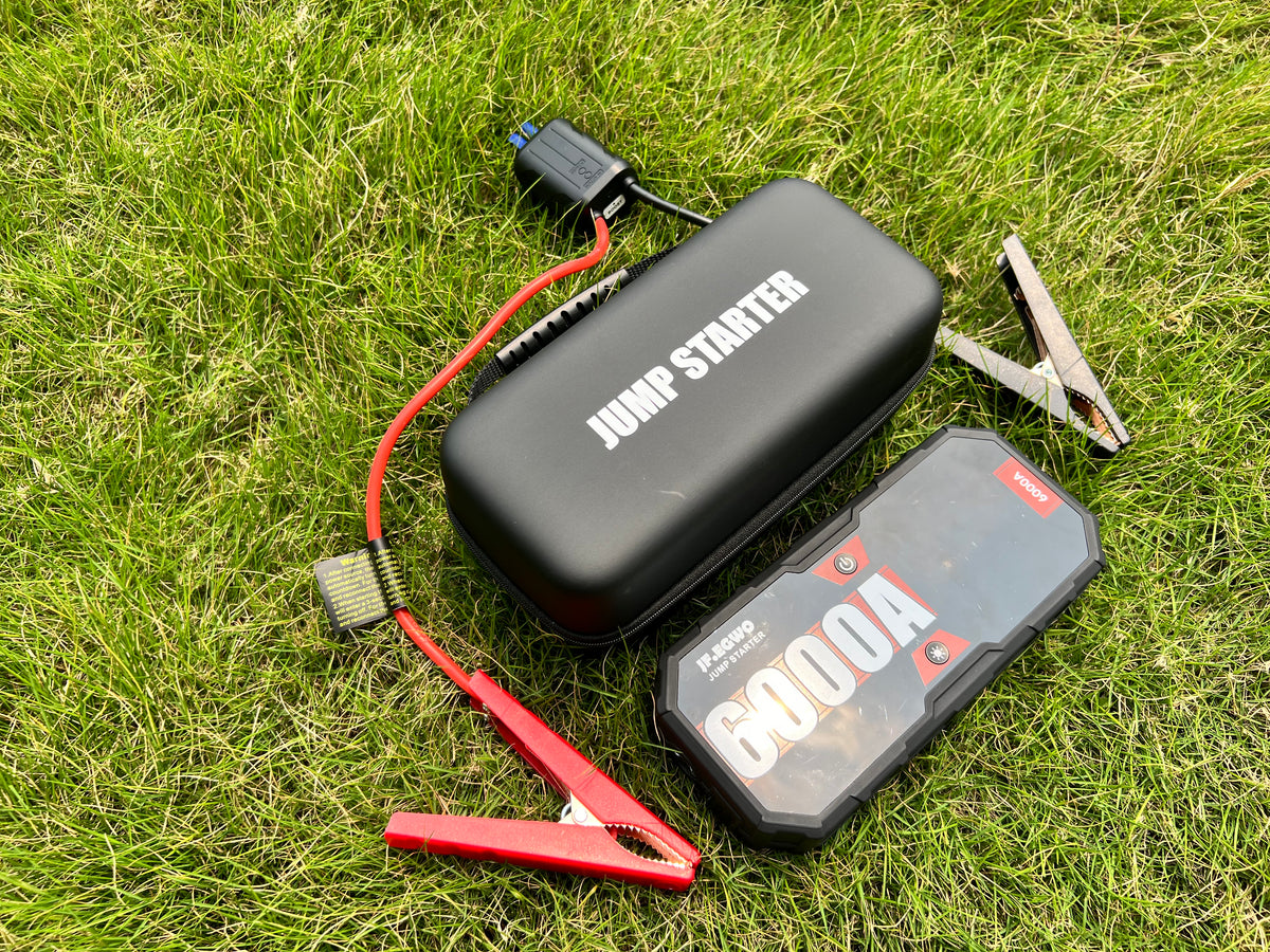 JFEGWO Portable Hard Storage Case Car Gadgets Carry Bag for Jump Starters