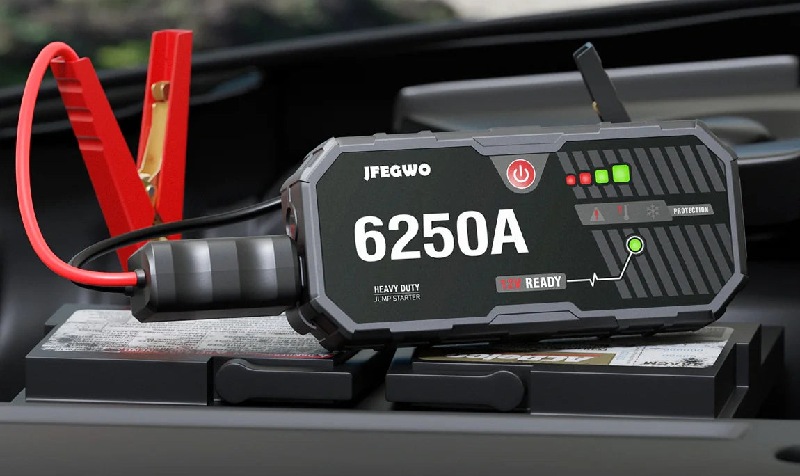 Power Up Your Ride: Reviving a Scrap Buick with JFEGWO 6250A Jump Starter
