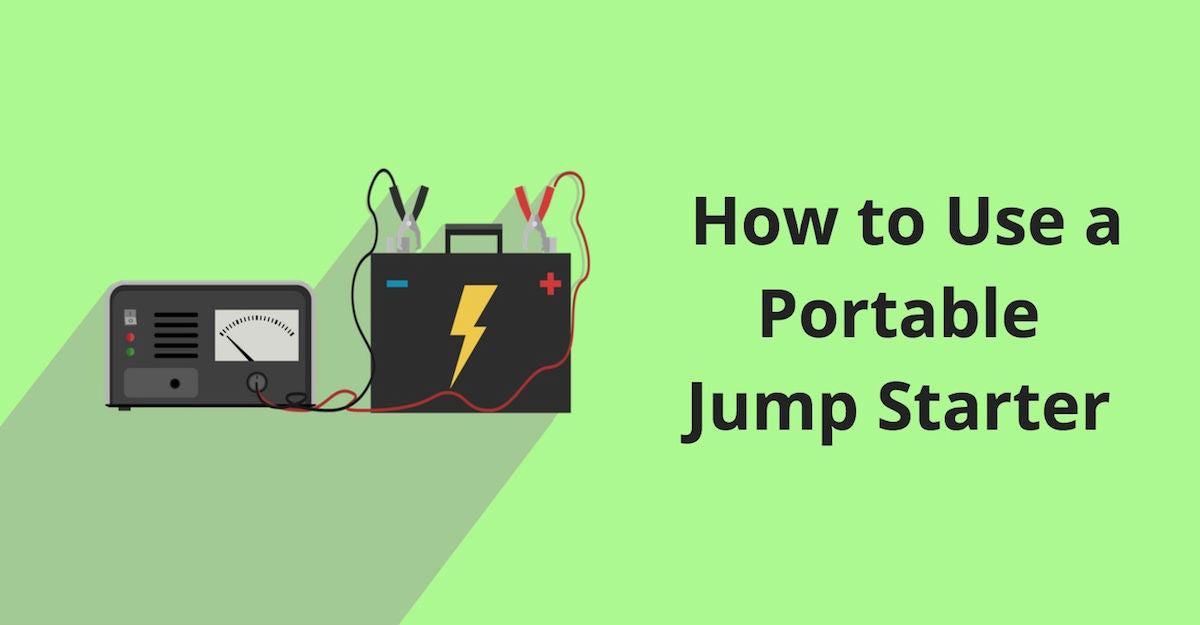 How to Use a Portable Jump Starter