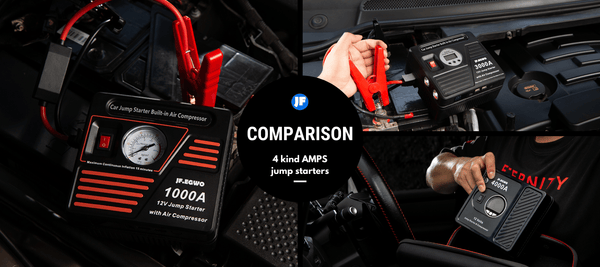 4 KIND AMPS JFEGWO JUMP STARTERS COMPARISON