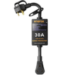 Parasurtenseur ATGFOX RV 4100J, analyseur de circuit 30 A, écran LED intelligent 3, 55 pouces, dispositifs de protection contre les surtensions avec couvercle étanche