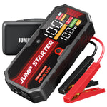 JFEGWO CarFast-charging Jump Starter 12V 24000mAh Power Bank Battery Booster 10200