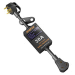 Parasurtenseur ATGFOX RV 4100J, analyseur de circuit 30 A, écran LED intelligent 3, 55 pouces, dispositifs de protection contre les surtensions avec couvercle étanche