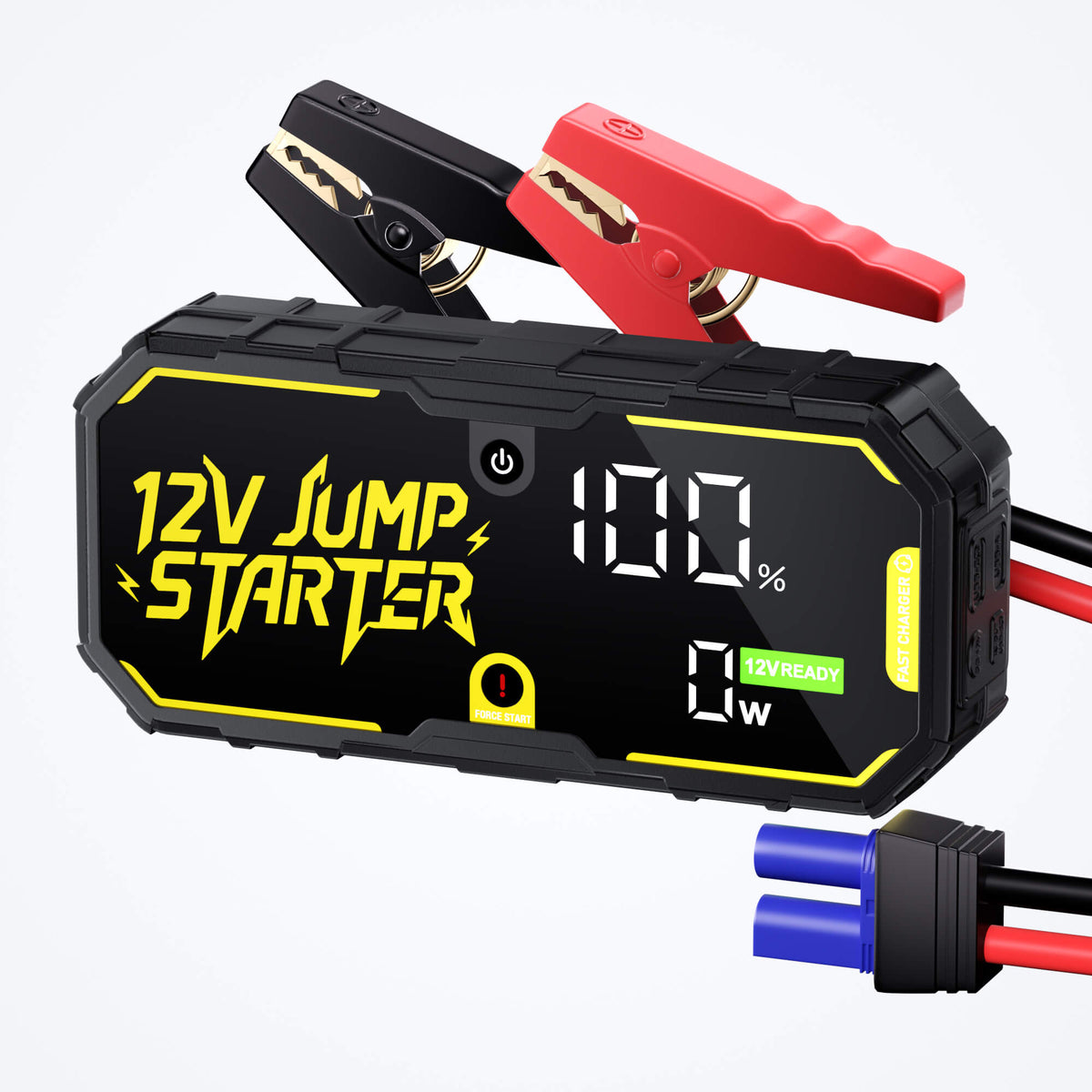 JFEGWO Car Emergency Start Power Supply 10000mAh Portable Car Emergency Kits Jump Starter Car Booster Battery