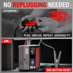 JFEGWO CS02-PRO 8250A Avviatore di emergenza per batteria auto con compressore d'aria