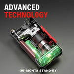 Gonfiatore ad aria portatile JFEGWO, rosso