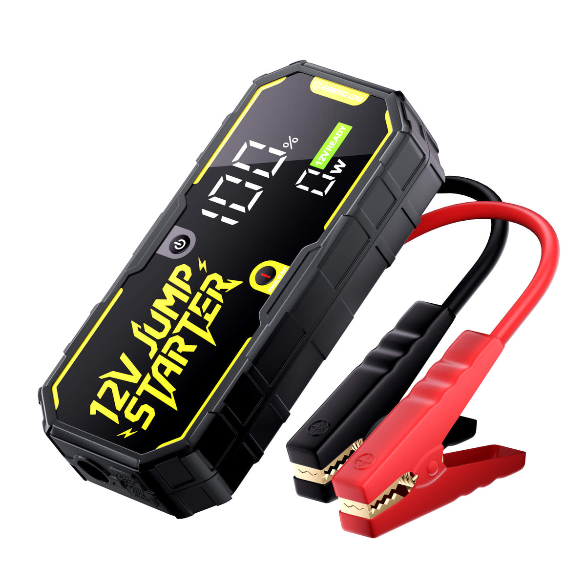 JFEGWO Car Emergency Start Power Supply 10000mAh Portable Car Emergency Kits Jump Starter Car Booster Battery