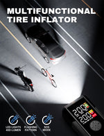 JF.EGWO JFEGWO Portable Air Inflator, Grey - JF.EGWO