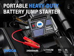 3400A Car Jump Starter: Your Ultimate Roadside Lifesaver JFEGWO!