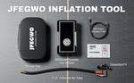 JF.EGWO JFEGWO Portable Air Inflator, Grey - JF.EGWO