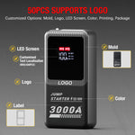 JFEGWO F55-3000A Avviatore di emergenza per auto Caricabatterie per batteria